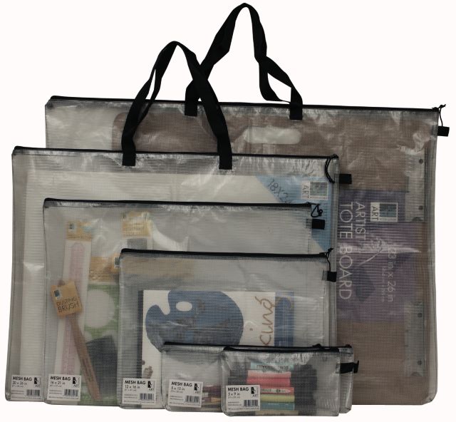 BAG MESH WHITE 12X16
