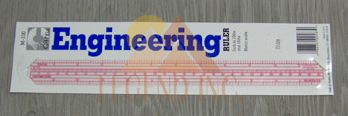 ENGINEER RULER 3 SCALE 1X12